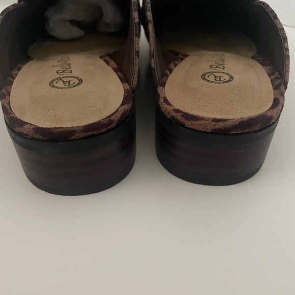 Bella Vita Binx II Slip On Leopard-Suede Women’s Mules Size 6.5 - Picture 7 of 9